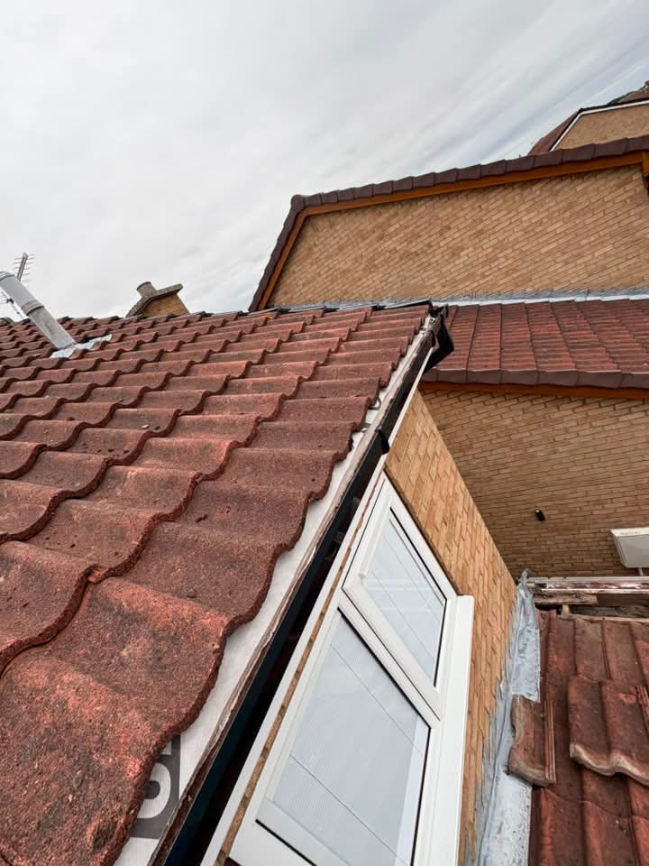 Pitched tile re-roof